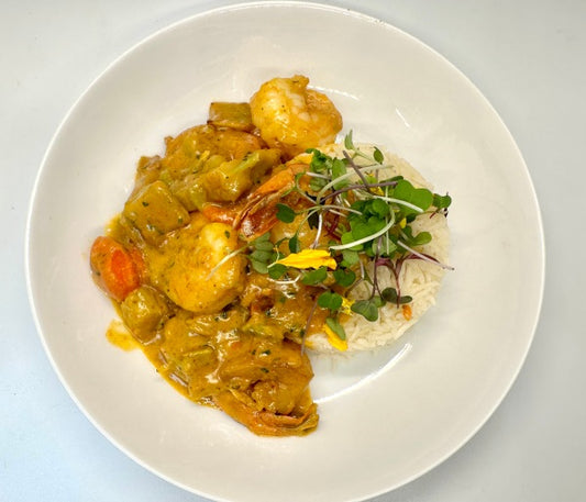 Thai Shrimp Curry w/ Basmati Rice 2