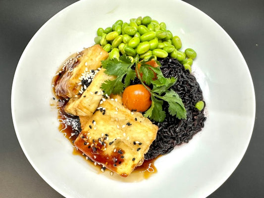 Ginger Tofu Poke Bowl