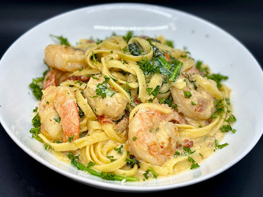 Creamy Tuscan Shrimp Pasta 2