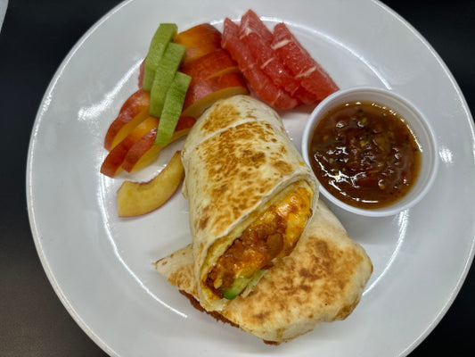 Keto Breakfast Burrito 2