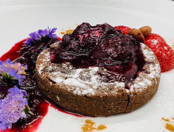 Keto Chocolate Lava Cake 2