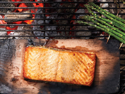 Grilled Salmon and Asparagus