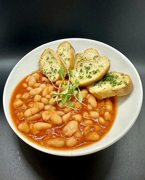 White Bean Cannellini Stew w/ Garlic Crostini 1